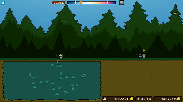Pocket Idler: Fishing Pond screenshot 1