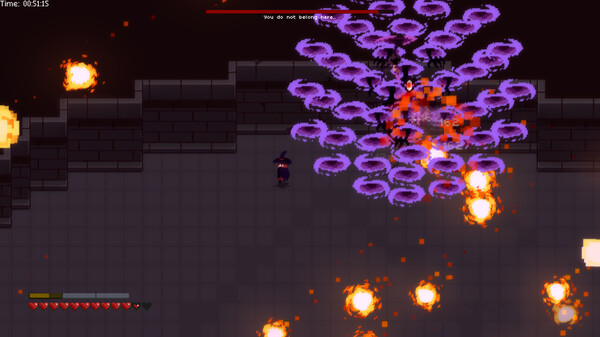 Little Fire Girl Fights Final Boss / 小紅姐掉站终极Boss! screenshot 4