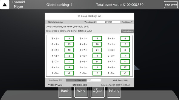 Pyramid Game screenshot 9