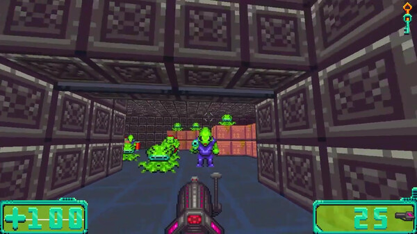 DOSMan: Space Aliens in Space! screenshot 3
