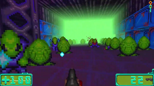 DOSMan: Space Aliens in Space! screenshot 2
