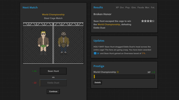 Journey of Wrestling screenshot 1