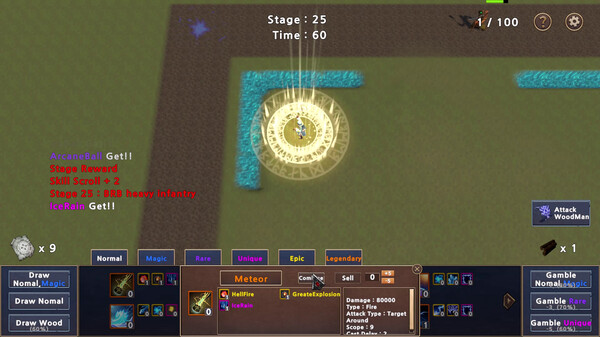 Skill Random Defense screenshot 3