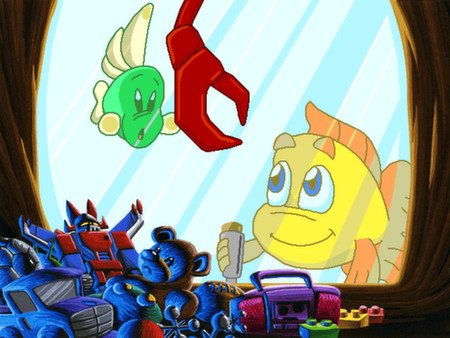 Freddi Fish 5 featuring Mess Hall Mania: The Case of the Creature of Coral Cove screenshot 7