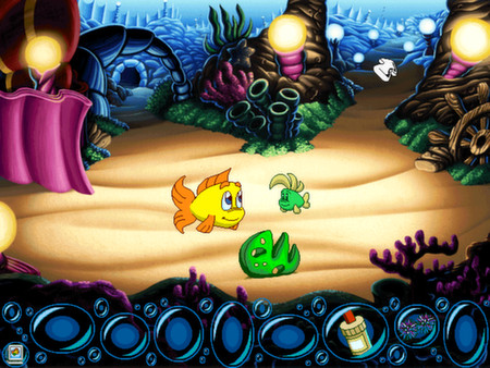 Freddi Fish 5 featuring Mess Hall Mania: The Case of the Creature of Coral Cove screenshot 4