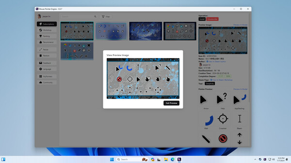 Mouse Pointer Engine screenshot 3