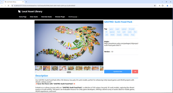 Local Asset Library screenshot 4