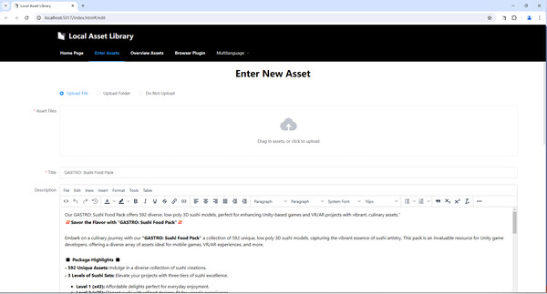 Local Asset Library screenshot 6