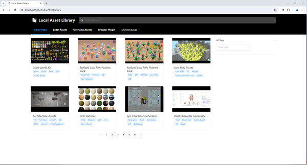 Local Asset Library screenshot 1