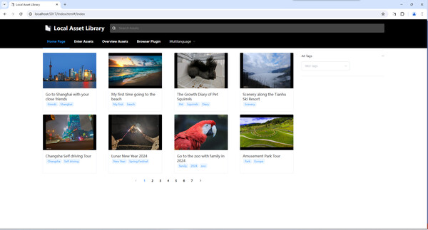 Local Asset Library screenshot 2