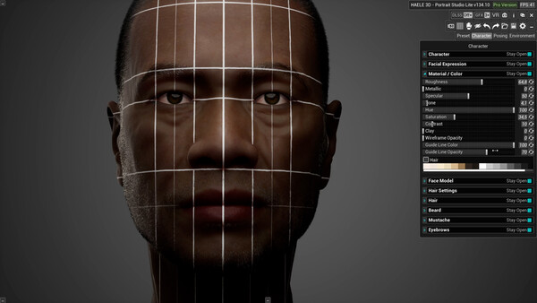 HAELE 3D - Portrait Studio Lite - Drawing References screenshot 4