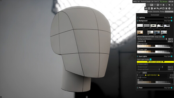 HAELE 3D - Portrait Studio Lite - Drawing References screenshot 6