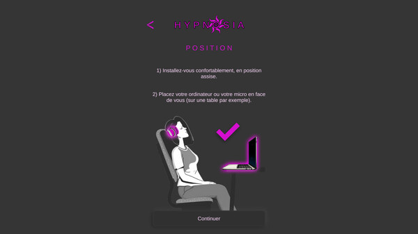Hypnosia - Application d'Hypnose avec Reconnaissance Vocale screenshot 1