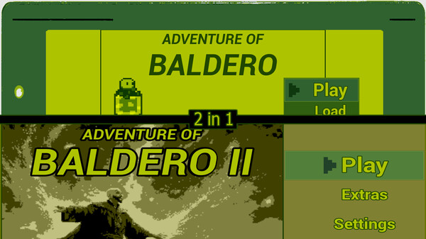 Adventure Of Baldero I and II screenshot 1