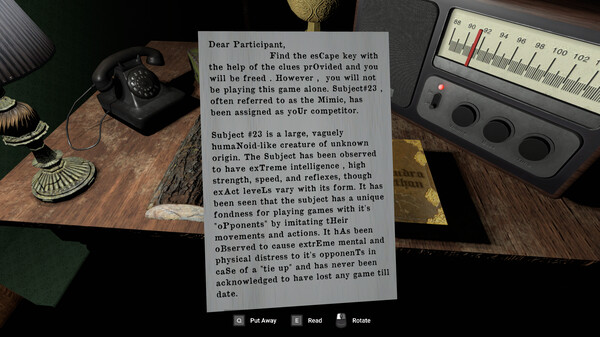 MIMIC screenshot 1