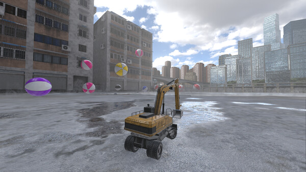 Metal Toy Excavator screenshot 2