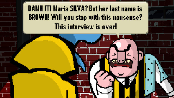Detective Case and Clown Bot in: Murder in the Hotel Lisbon screenshot 11