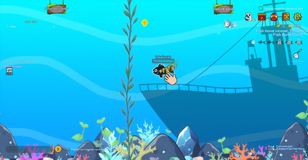 Fish-Click Squad! screenshot 1