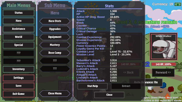 Monster Hunting: Incremental Grind Forever screenshot 4