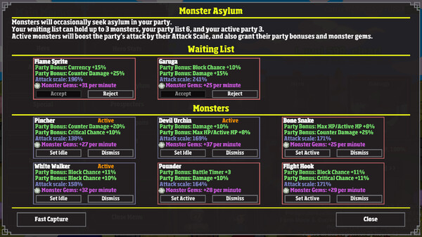 Monster Hunting: Incremental Grind Forever screenshot 7
