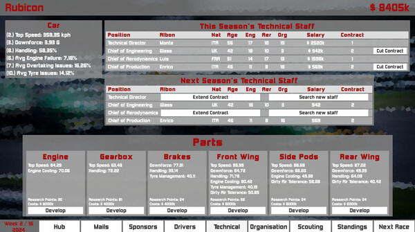 Formula Racing Manager screenshot 5