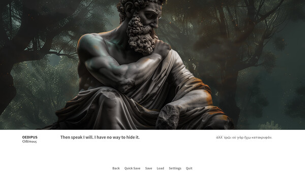 Oedipus/Antigone screenshot 8