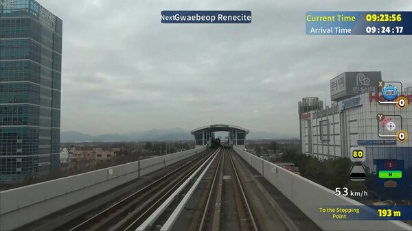 Korean Rail Driving Tour LRT Busan-Gimhae screenshot 5