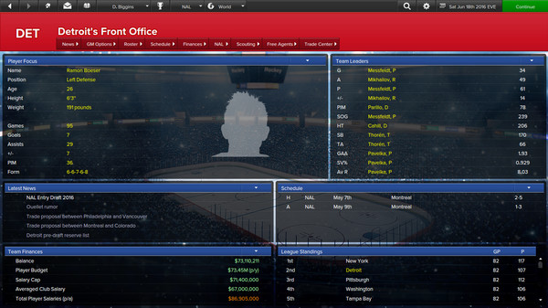 Eastside Hockey Manager screenshot 3