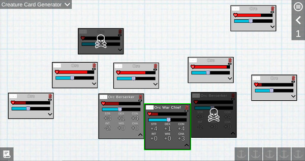 Table Top Creature Tracker screenshot 1