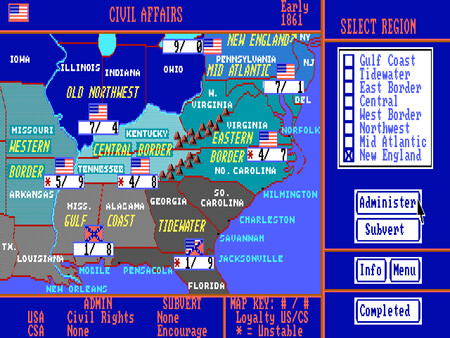 No Greater Glory: The American Civil War screenshot 1