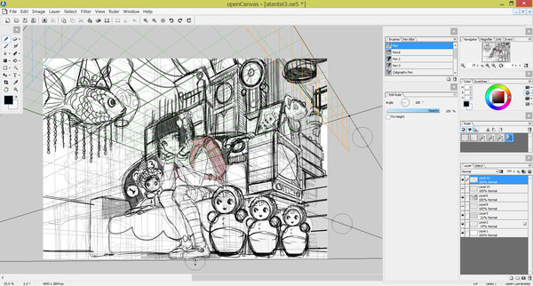 openCanvas 6 screenshot 2