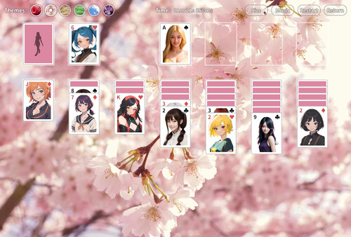 Beauty Solitaire screenshot 1