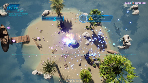 Bass Defense - Rhythm Meets Strategy screenshot 1