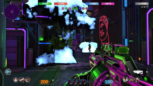 Neon Phonk Robots screenshot 3