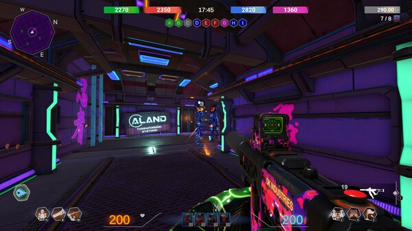 Neon Phonk Robots screenshot 2