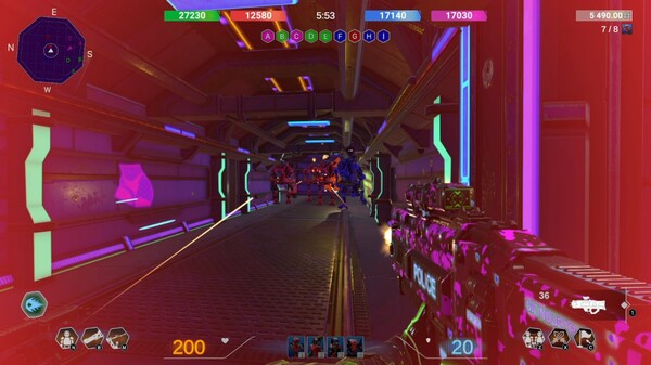 Neon Phonk Robots screenshot 1