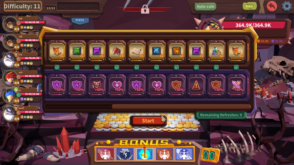 Coin Push RPG screenshot 5