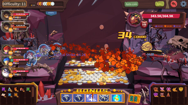 Coin Push RPG screenshot 3