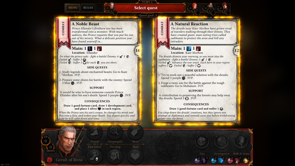 The Witcher Adventure Game screenshot 2