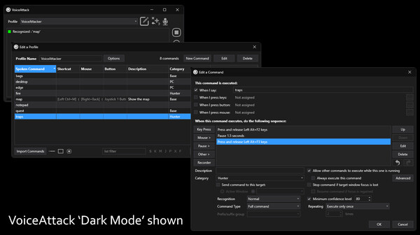 VoiceAttack v2 screenshot 1