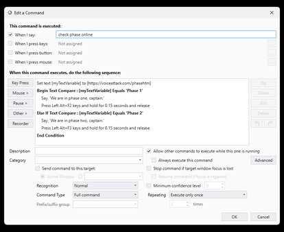 VoiceAttack v2 screenshot 10