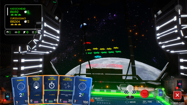 SPACE INVADERS: Deck Commander screenshot 5