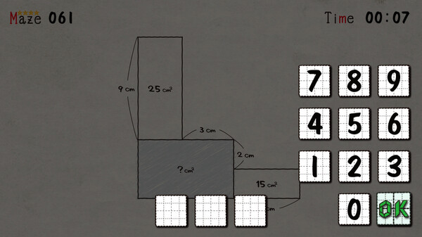 MENSEKI Area maze puzzles screenshot 3