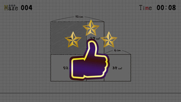 MENSEKI Genius!: Area maze puzzles screenshot 3