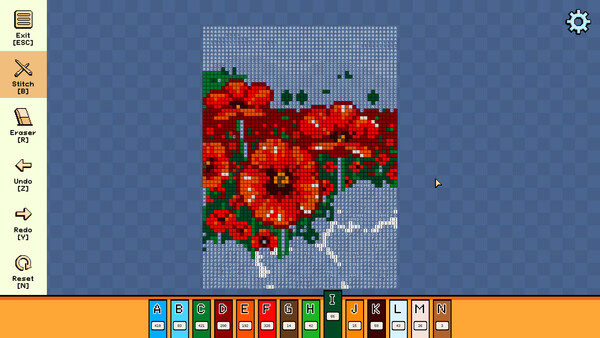 Pixel Cross Stitch Color by Number screenshot 1