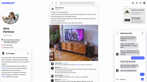 FAKEBOOK screenshot 3