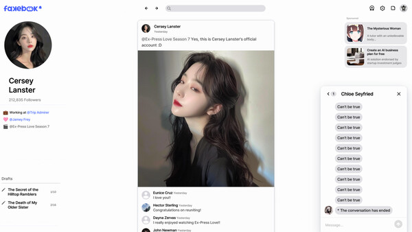 FAKEBOOK screenshot 2