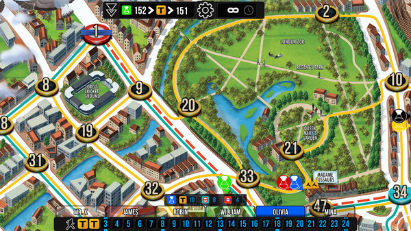 Scotland Yard – Hunting Mister X screenshot 2