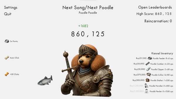 Poodle Clicker screenshot 2