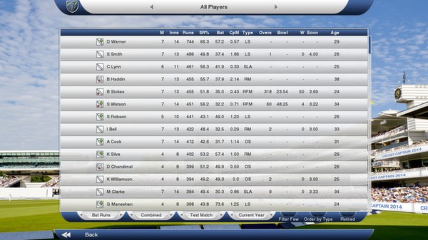 Cricket Captain 2014 screenshot 2